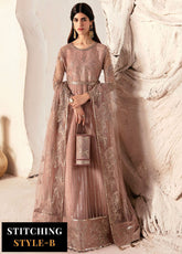 Heer By Alizeh Fashion Embroidered Net Suits Unstitched 3 Piece - ALZ24HF 04 SAMARA